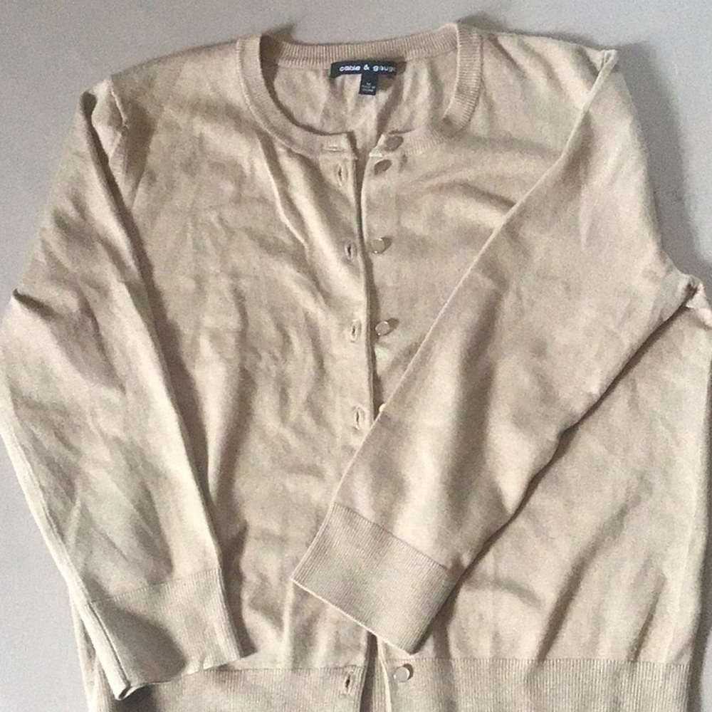 Camel/tan cardigan